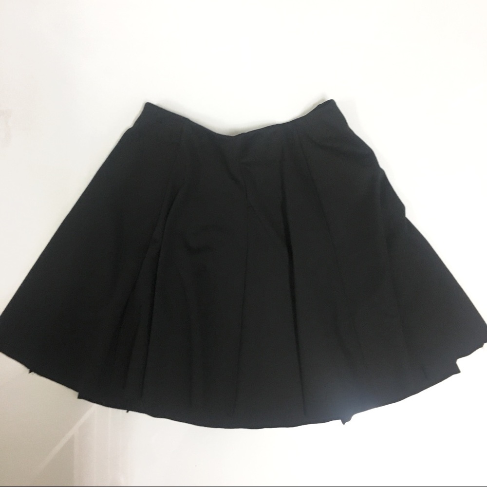 Classic black skater skirt